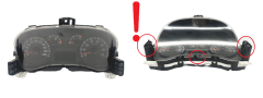 Speedometer/Instrument Cluster Fiat Punto 555000460104 48832