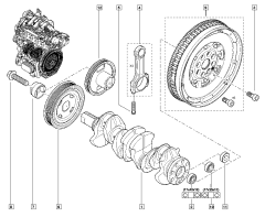 Gasket, Seal Original Renault Nissan 1.6-2.0 8200386207