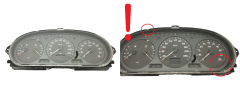 Speedometer/Instrument Cluster Renault Scenic I 21578161-2 215781612 48310