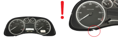 Speedometer/Instrument Cluster Peugeot 307 9651299680 E 01 51604