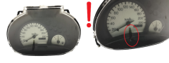 Speedometer/Instrument Cluster Ford Ka 97KP-10C956-AC 97KP10C956AC 53893