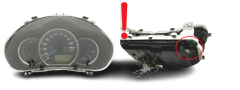 Speedometer/Instrument Cluster Toyota Yaris 83800-0DT70 MB157550-7731 56012