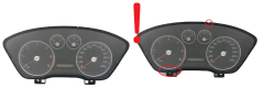 Speedometer/Instrument Cluster Ford Focus C-MAX 4M5T-10849-GP 57385