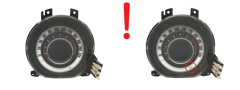 Speedometer/Instrument Cluster Fiat 500 5550021211 58487