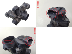 Throttle Body Valve Peugeot 407 9655971780 1.6 HDI Delphi 3147