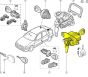 Boot Lid Lock Rear New Original Renault Megane 1 7701470388