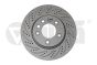 Brake Disc Front Left 7L6615301N 66151716601 VW Touareg Vika