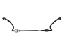 Anti-roll Bar Original Trafic II/III Vivaro NV TAlento 5461100Q0M