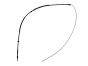 Cable Hamulca Ręcznego Renault Kangoo 2 Long 8200854052