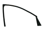 Door Window Seal Right Front Renault Clio 3 5D