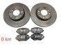 Brake Discs Front 402066818R 410608885R Dacia Sandero 3