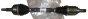 Drive Shaft Left Renault Captur 1.2 TCe 391010433R