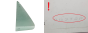 Door Window Left Rear 920368 Peugeot 106 Citroen Saxo AS2 74