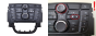 Control panel Radio Opel Meriva B 13362776 CD400