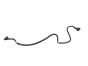 Brake Pipe 474014386R 1,2 TCe Renault Megane 3