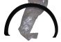 Wing Trim Left Rear New Original 98365912XT Peugeot