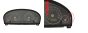 Speedometer/Instrument Cluster Ford Mondeo 3S7T-10849-JC Visteon 53082