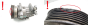Air Con Compressor 8200600122 SD6V12 1452 Sanden Renault