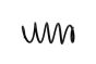 Coil Spring Front 1K0411105AQ B19305 VW Audi Skoda Borsehung