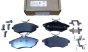 Brake Pads Front Original Citroen Peugeot C2 C3 4253.84