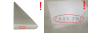Door Window Left Rear Peugeot 405 Sedan AS2
