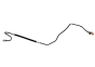 Brake Pipe Left Rear New Original Citroen Peugeot 307 C4 4886Z6