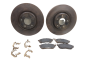 Brake Discs KPL Front 402069828R 8660002095 Renault Koleos 30000km