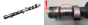 Camshaft 0801K7 1.4 1.5 D TUD Citroen AX Saxo Peugeot 106 Micra 2