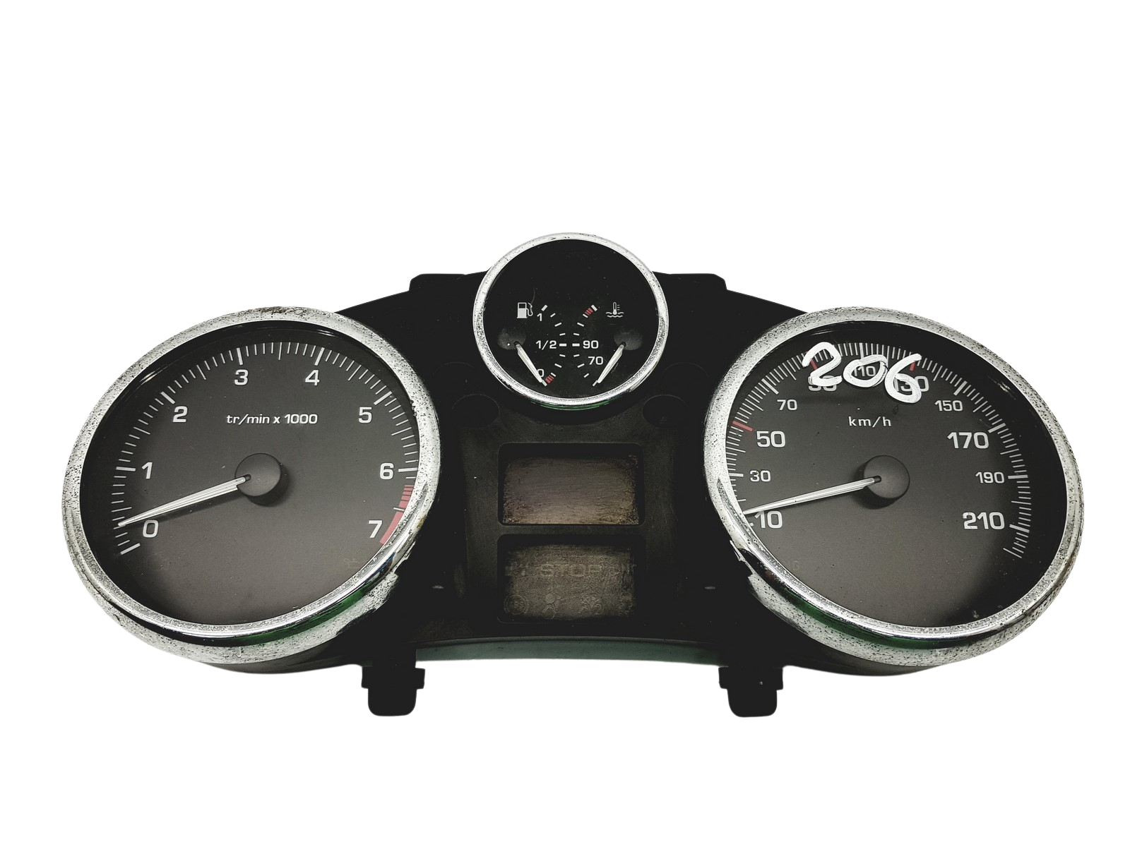 Speedometer/Instrument Cluster Peugeot 206+ 9666636980 Magneti 59114 main product photo