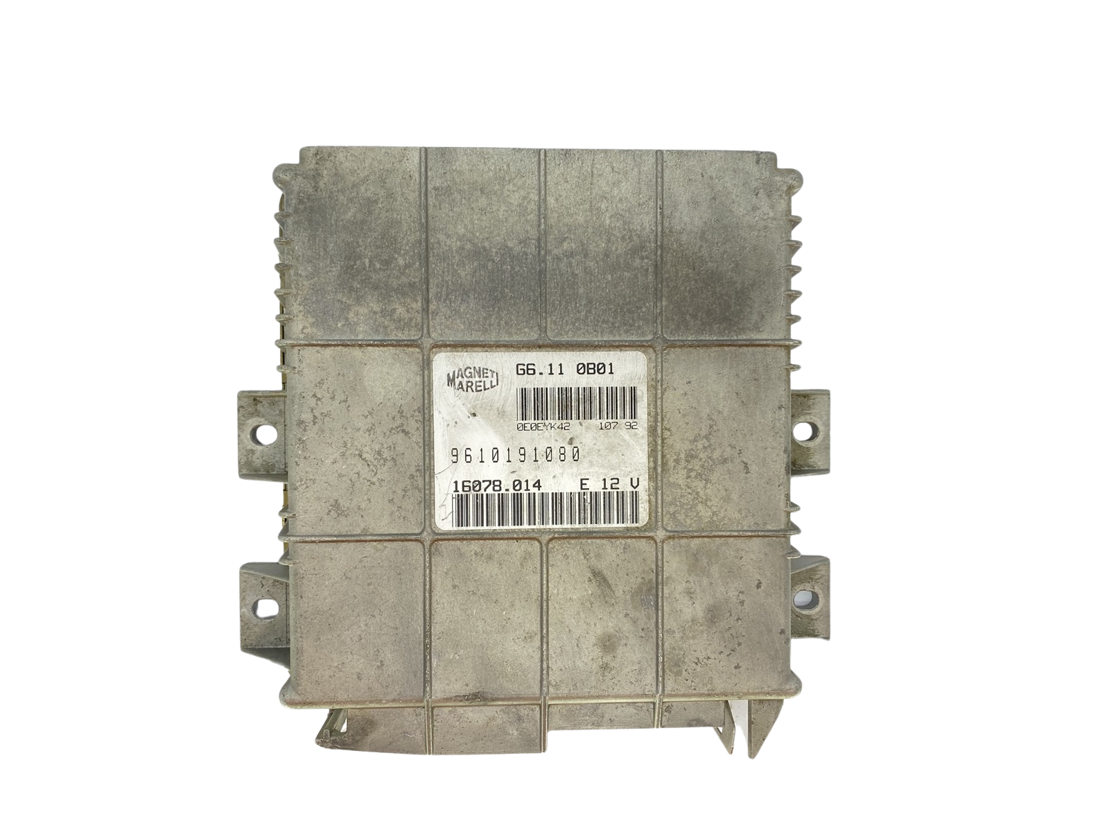 Control Unit 9610191080 G6.11 0B01 16078.014 PSA Magneti Marelli 56824 main product photo