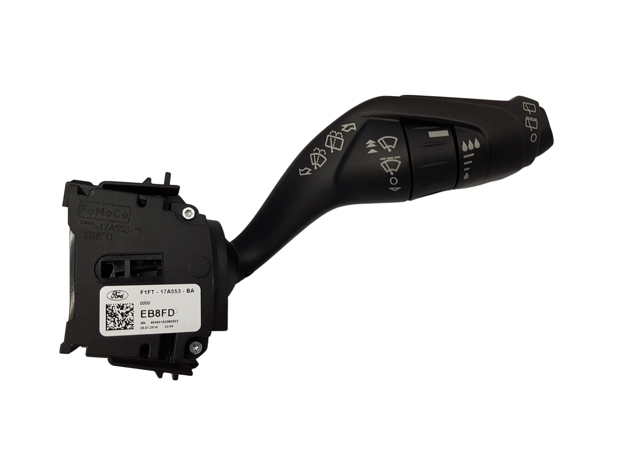 Windscreen Wash Wiper Switch F1FT17A553BA Ford Focus 3 Kuga 2 Transit Custom 9015 main product photo