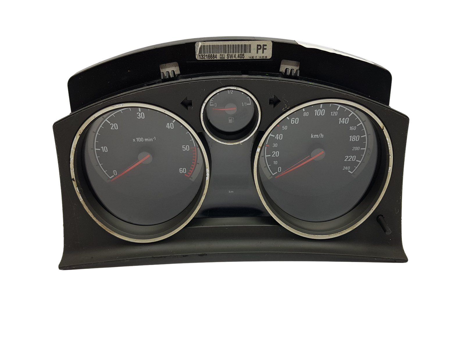 Speedometer/Instrument Cluster Opel Astra H Zafira B 13216684PF 2808 main product photo
