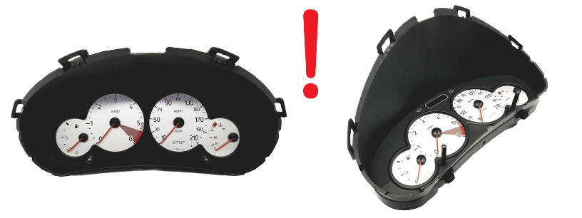 Speedometer/Instrument Cluster Peugeot 206 9656696280 000500809 56420 main product photo