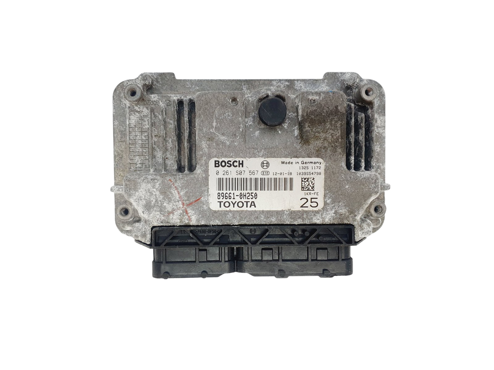 Control Unit 89661-0H250 0261S07567 PSA Toyota Bosch 43622 main product photo