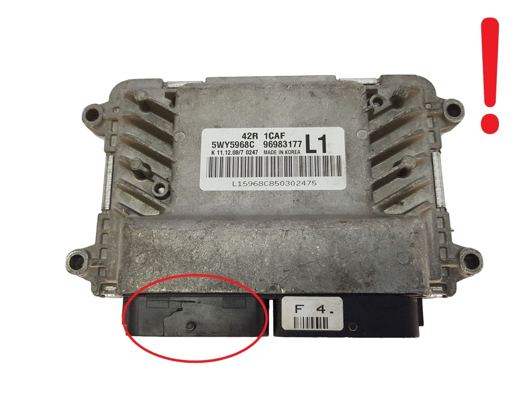 Control Unit 96983177 L1 5WY5968C 42R 1CAF Chevrolet 19302 main product photo