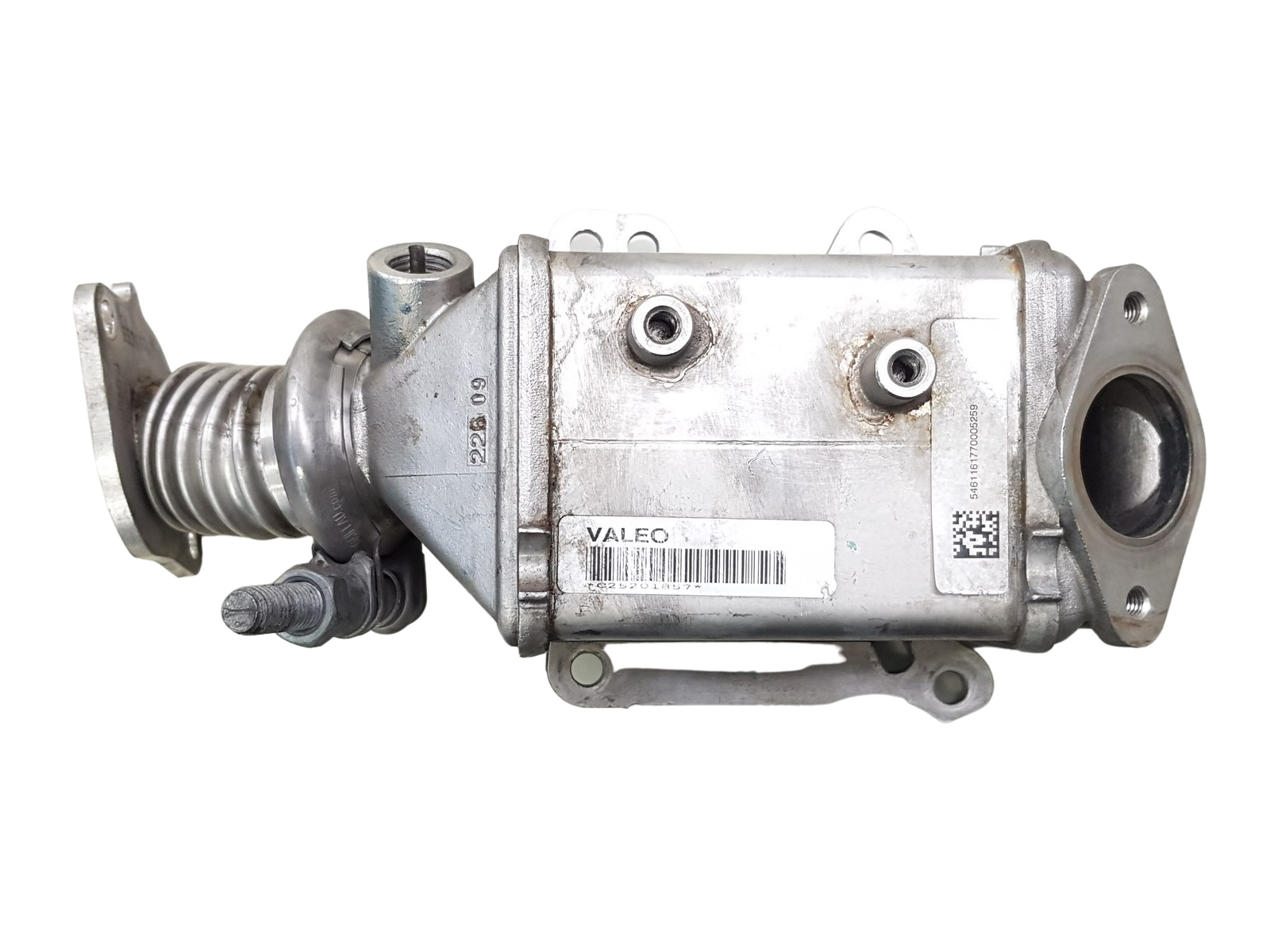 EGR Cooler Opel Fiat 1.3 55273563 55249449 Valeo main product photo