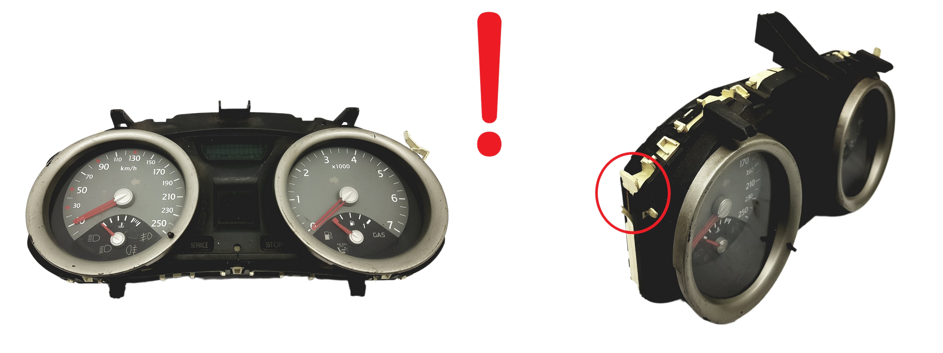 Speedometer/Instrument Cluster Renault Megane 8200292072 59467 main product photo
