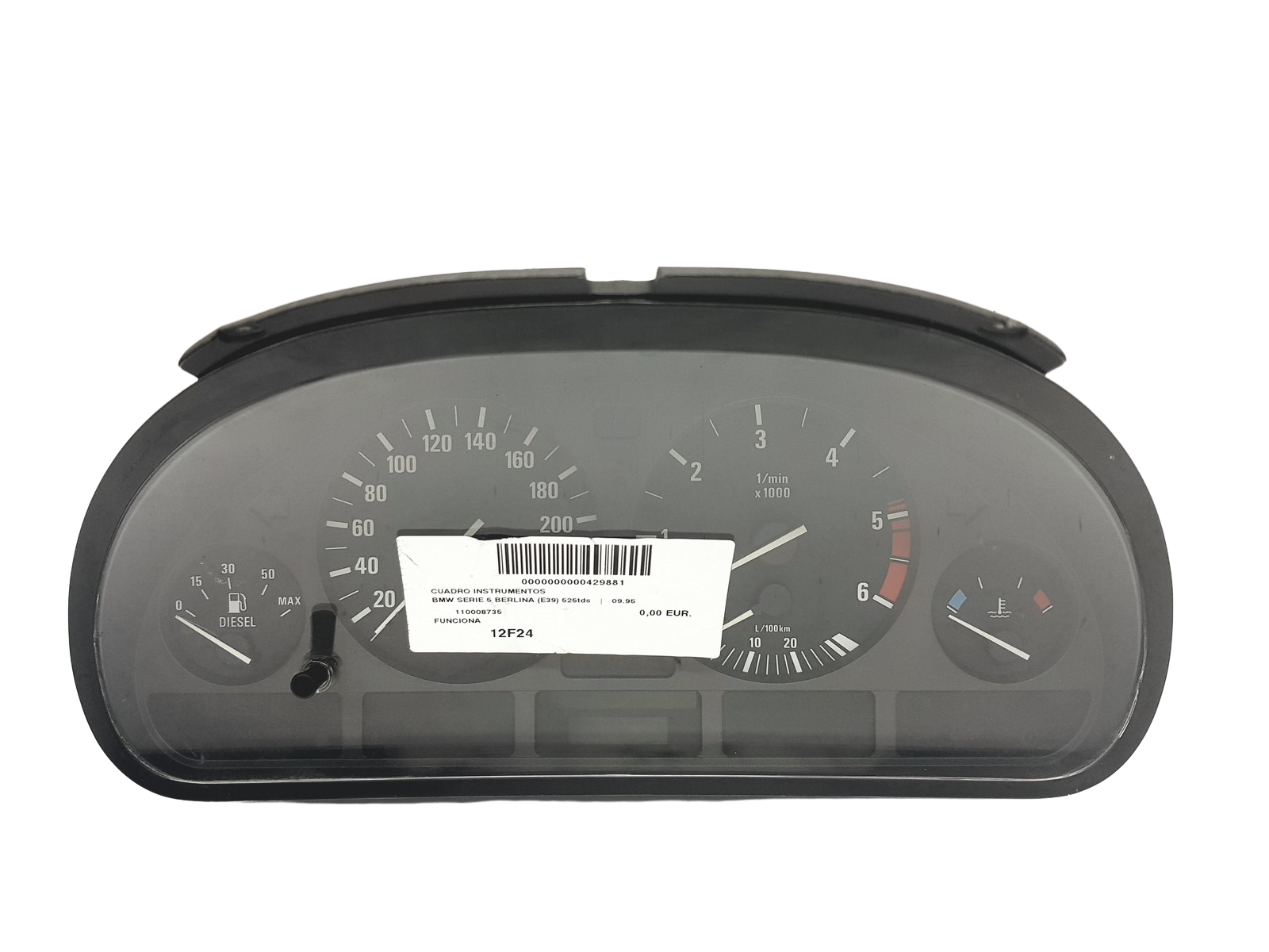 Speedometer/Instrument Cluster BMW 5 E39 6211 8375902 110008735047 58723 main product photo
