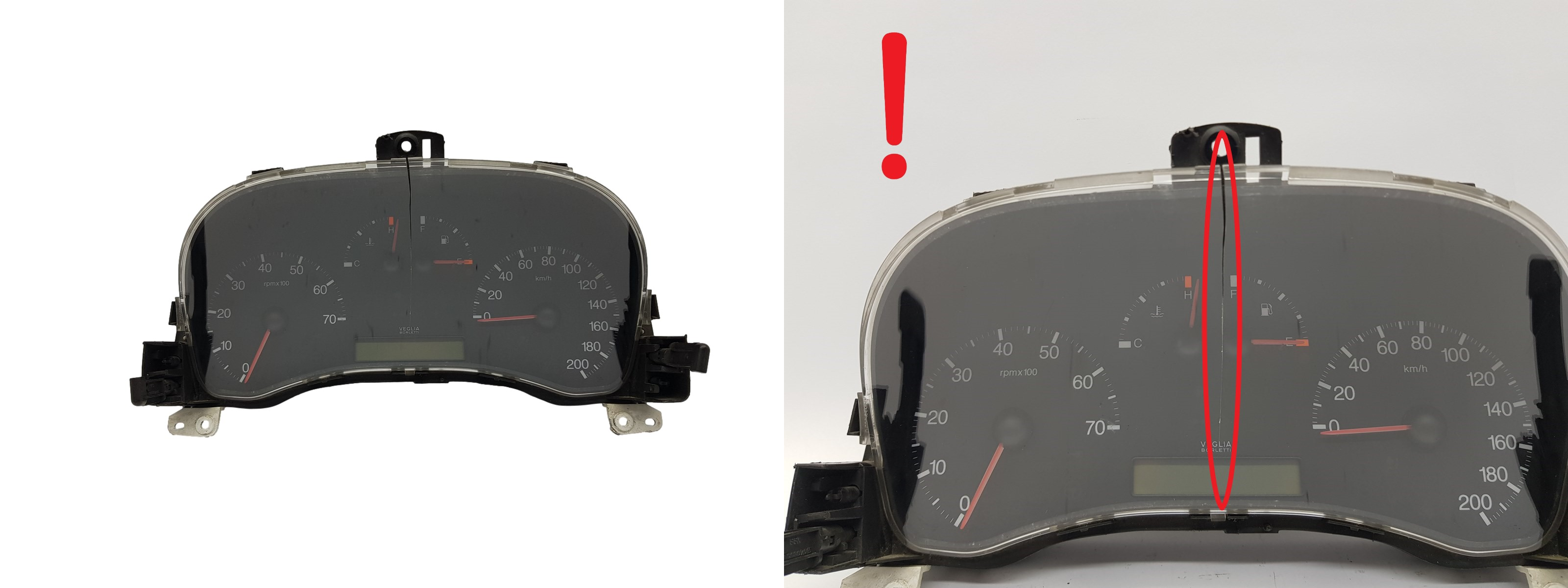 Speedometer/Instrument Cluster Fiat Punto 46753574 6063079909 2420 main product photo