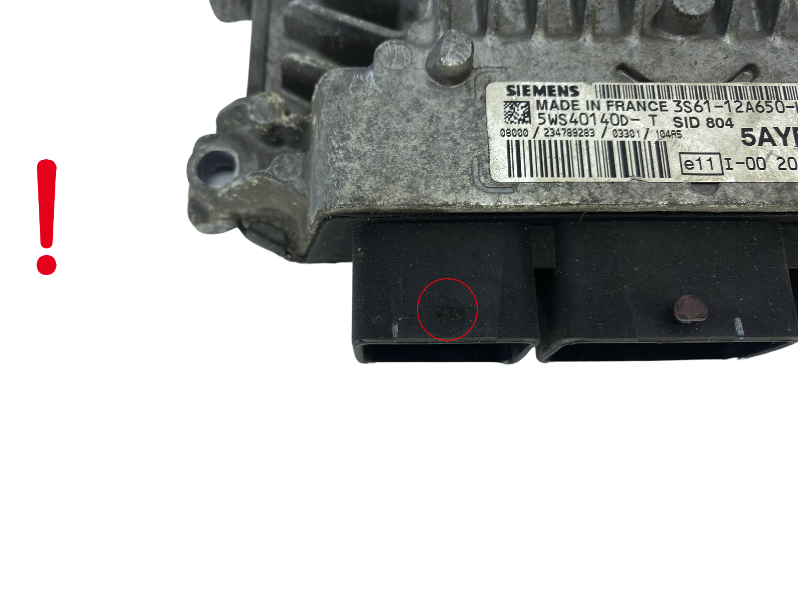 Control Unit 3S61-12A650-LB 5WS40140D-T SID 804 Ford Siemens 48453 main product photo