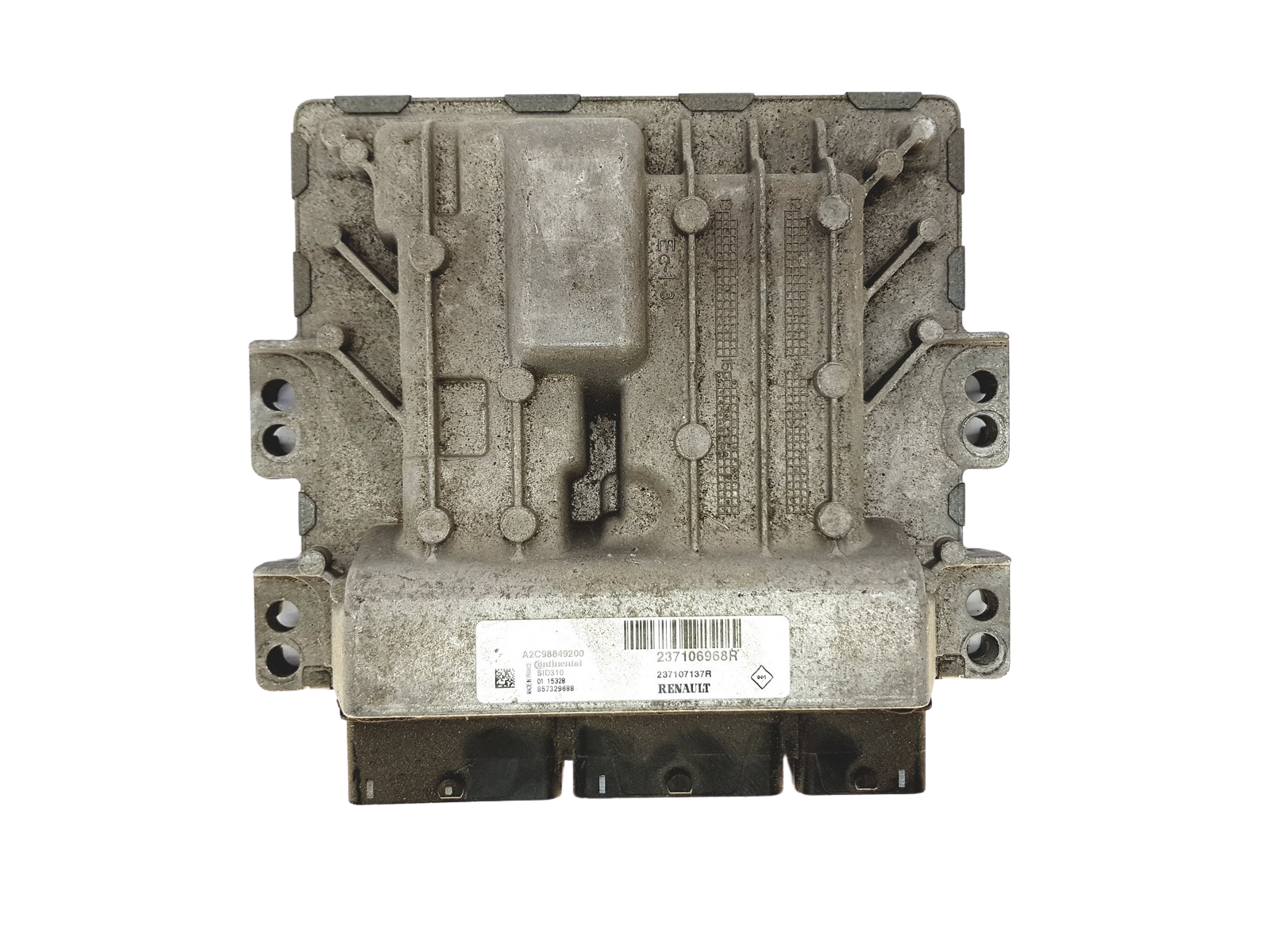 ECU Engine Control Unit Renault 237106968R A2C98849200 Continental 26142 main product photo