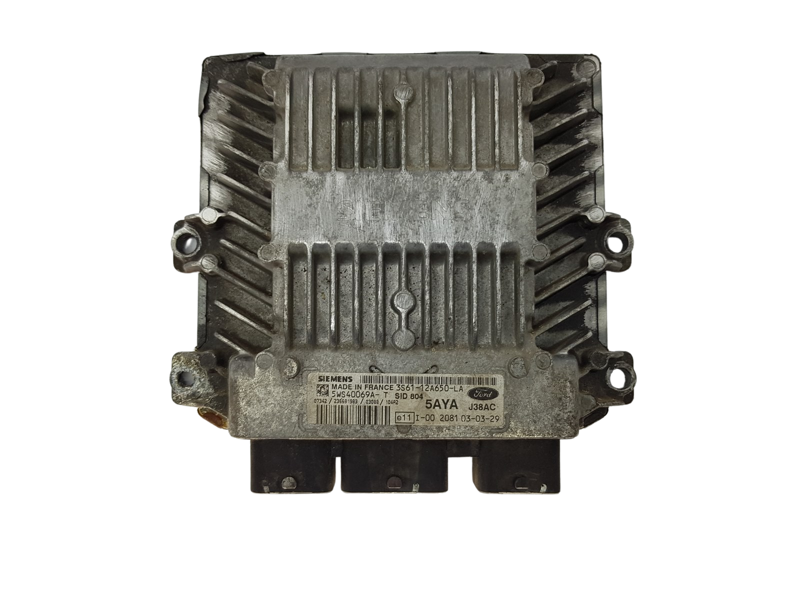 Control Unit 3S61-12A650-LA 5WS40069A-T 5AYA SID 804 Ford Siemens 15790 main product photo