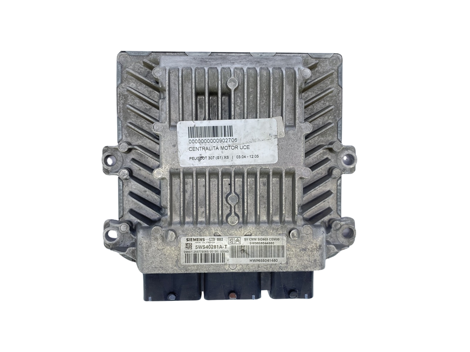 Control Unit 5WS40281A-T 9655041480 9658344580 PSA Siemens 62795 main product photo