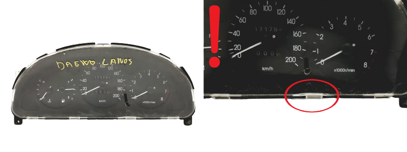 Speedometer/Instrument Cluster Daewoo Lanos 7880-4870 7881-3880 52870 main product photo