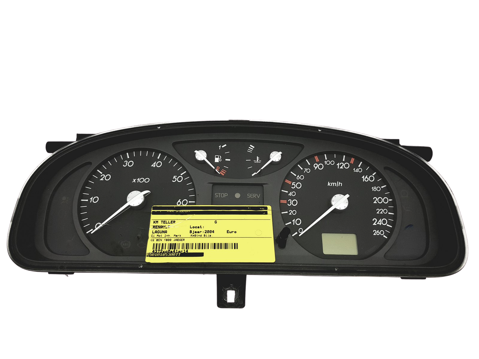 Speedometer/Instrument Cluster Renault Laguna 2 8200218861 B Jaeger 30329 main product photo