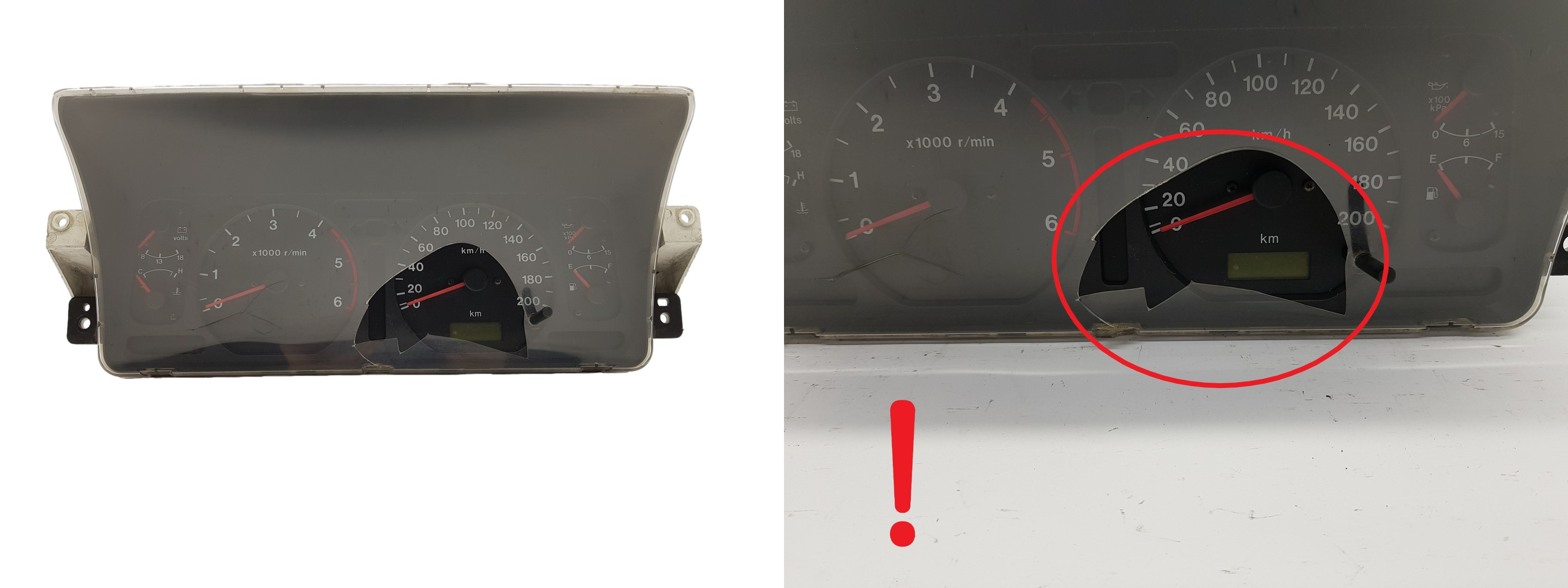 Speedometer/Instrument Cluster Isuzu Trooper Opel Monterey 8971683600 2443 main product photo