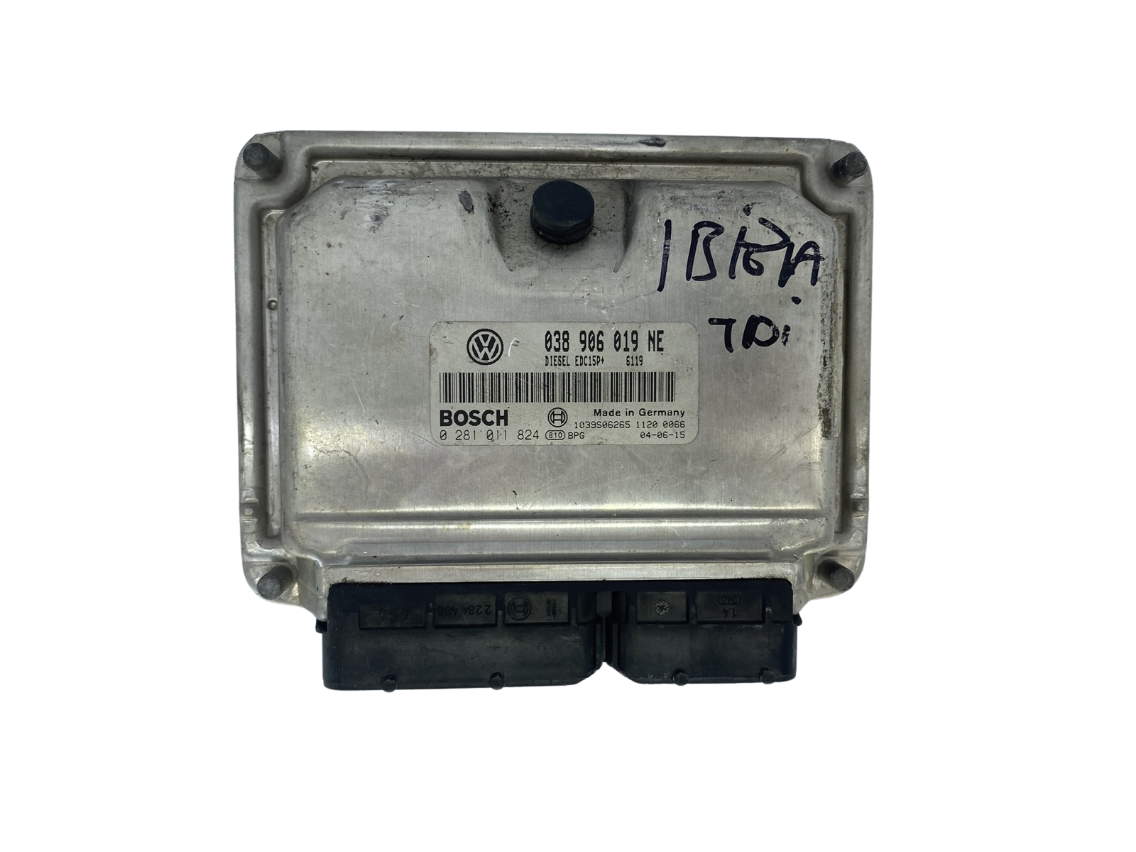 Control Unit Seat 038906019NE 0281011824 Bosch 51808 main product photo