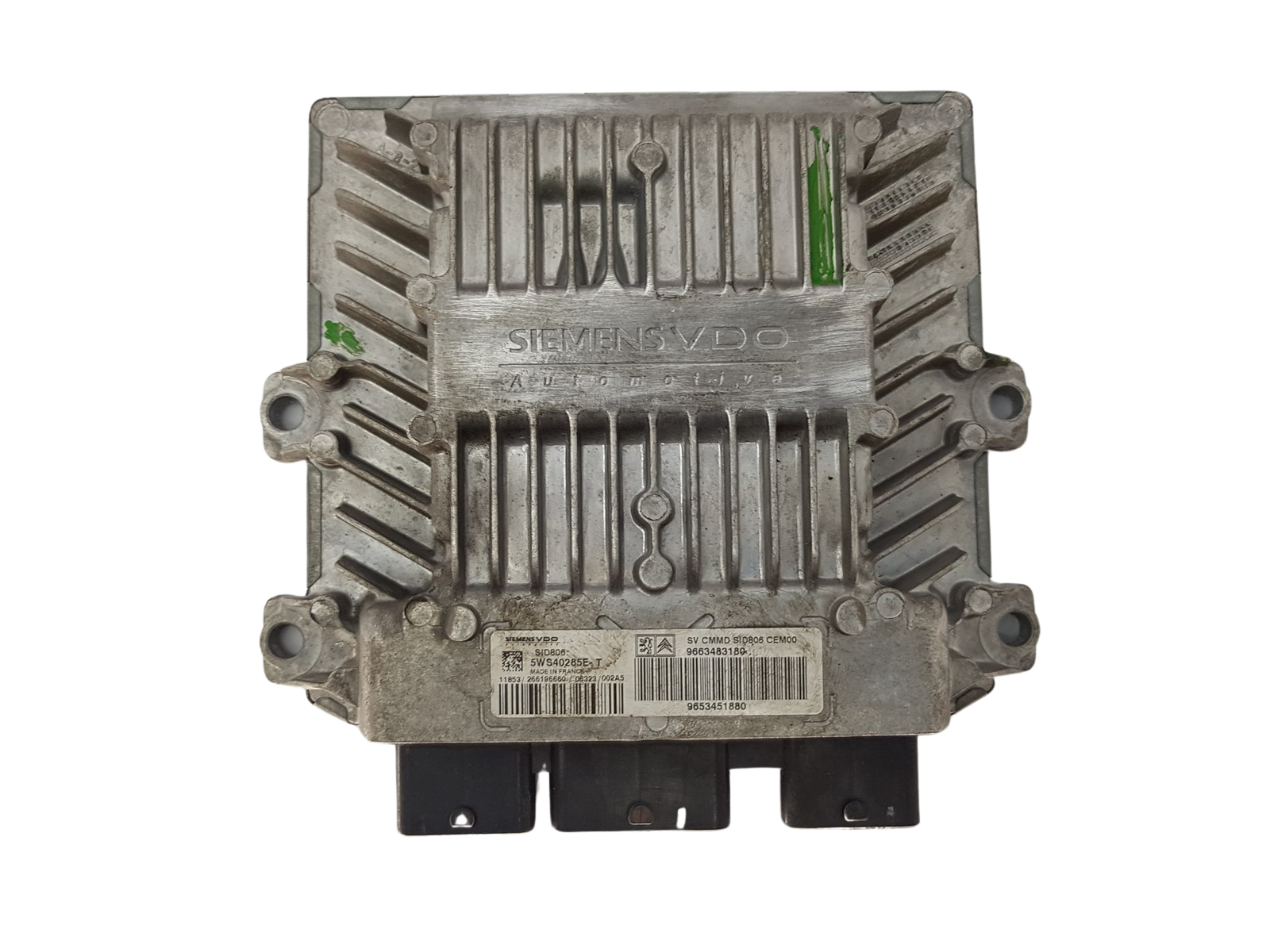 Control Unit 9663483180 9653451880 5WS40285E-T SID806 PSA Siemens 3213 main product photo