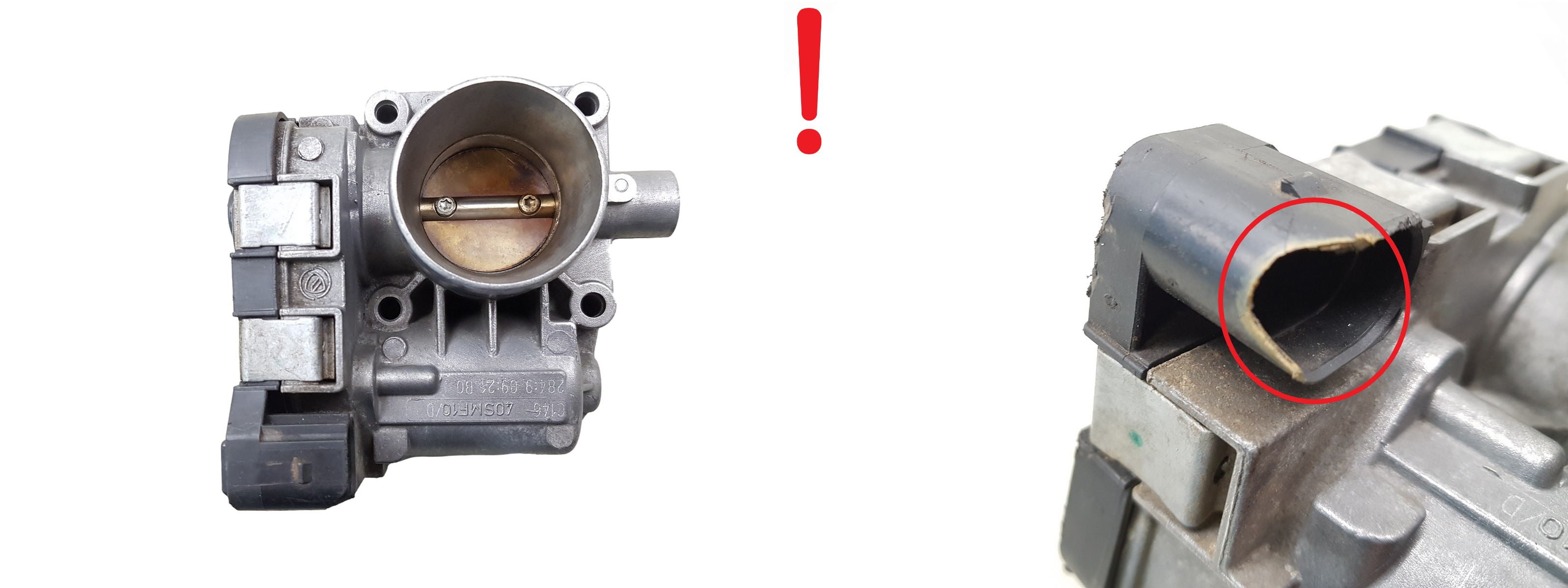 Throttle Body Valve Fiat Ford 5519278 40SMF10 Magneti 2879 main product photo