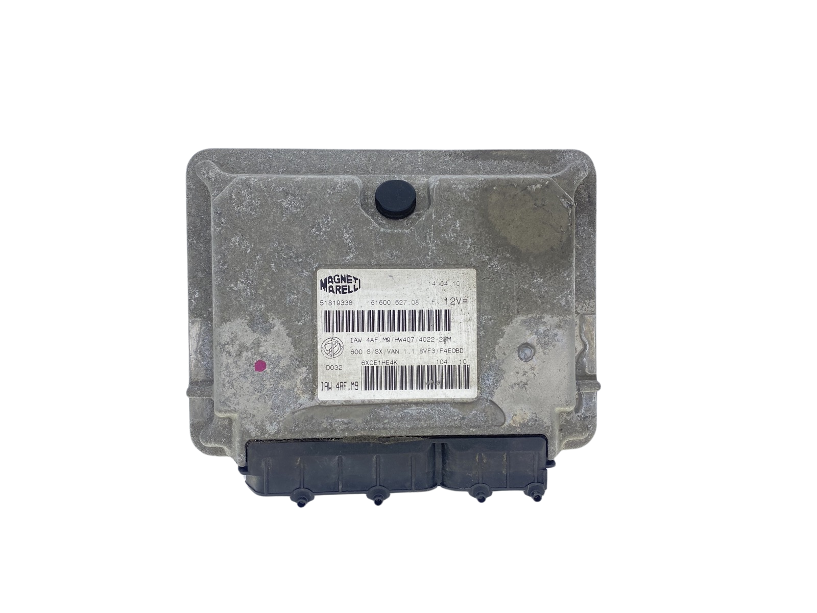Control Unit 51819338 IAW4AF.M9 61600.627.08 Fiat Magneti Marelli 61383 main product photo